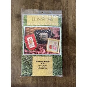 Lizzie Kate Summer Crazy # 130 Cross Stitch Kit